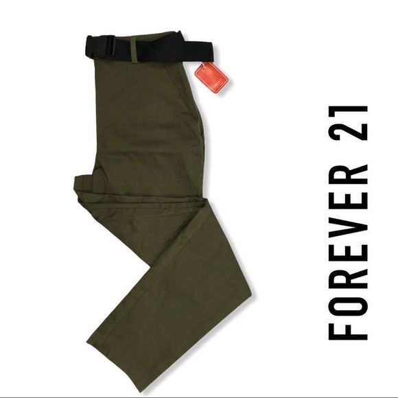 Forever 21 Military Green Pants - Picture 1 of 4